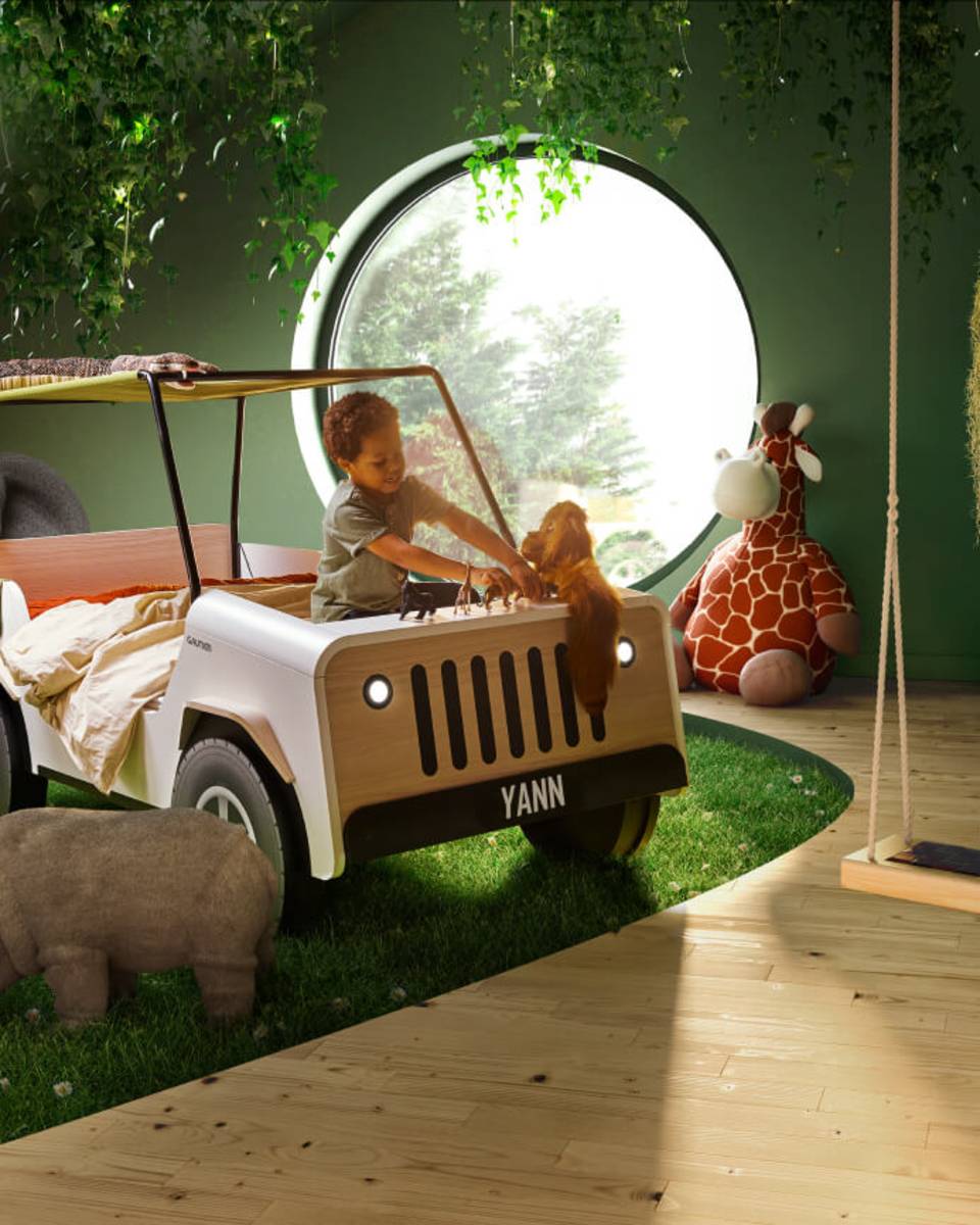 JIIP bed, herinterpretatie van het autobed van Gautier