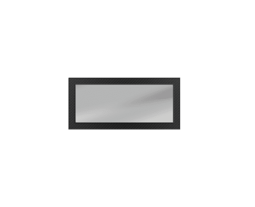 Miroir cadre sculpté rectangulaire XL Addict