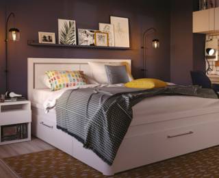 Talmont ottoman bed with 3 drawers