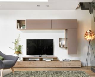 Adulis wall storage unit with 1 lift-up door and 1 compartment