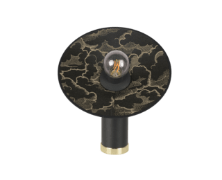 Kumo Black Gatsby free-standing lamp