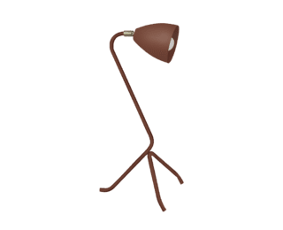 Ochre Cleo lamp