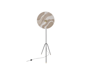 Sonia L sand floor lamp