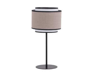 Bissol linen/chalk lamp