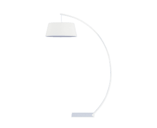 Duomo white floor lamp